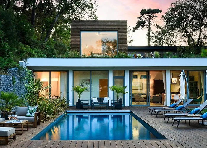 D'exception A Hossegor Avec Piscine Chauffee - Fr-1-791-45 Villa *