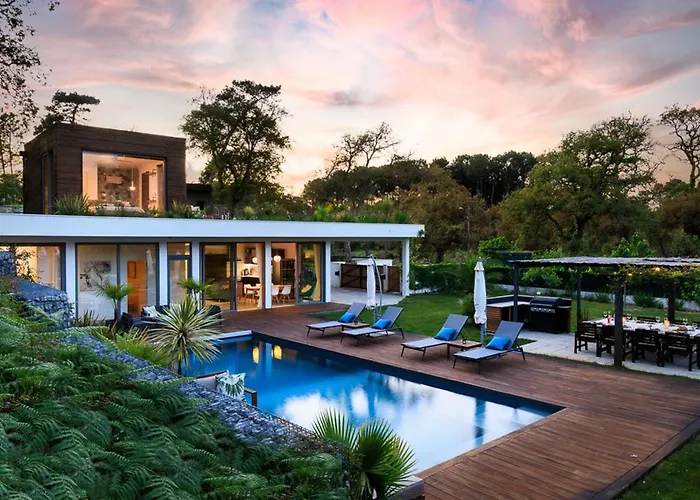 Villa D'exception à Hossegor Avec Piscine Chauffée - Fr-1-791-45 Soorts-Hossegor